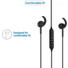 PTron Avento Sport Bluetooth Headphones in-Ear Wireless Earphones with Mic (Black)