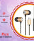Buy PTron Flux In-Ear Stereo Headphones, Get PTron Cradle USB Type-C Docking Station Charger Free