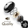PTron Avento Bluetooth Headphones In-Ear Wireless Headset For All Smartphones (Black)