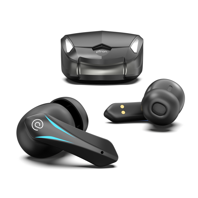 Ptron Basspods Flare gaming earbuds launched with ENC, 35 hours battery life.