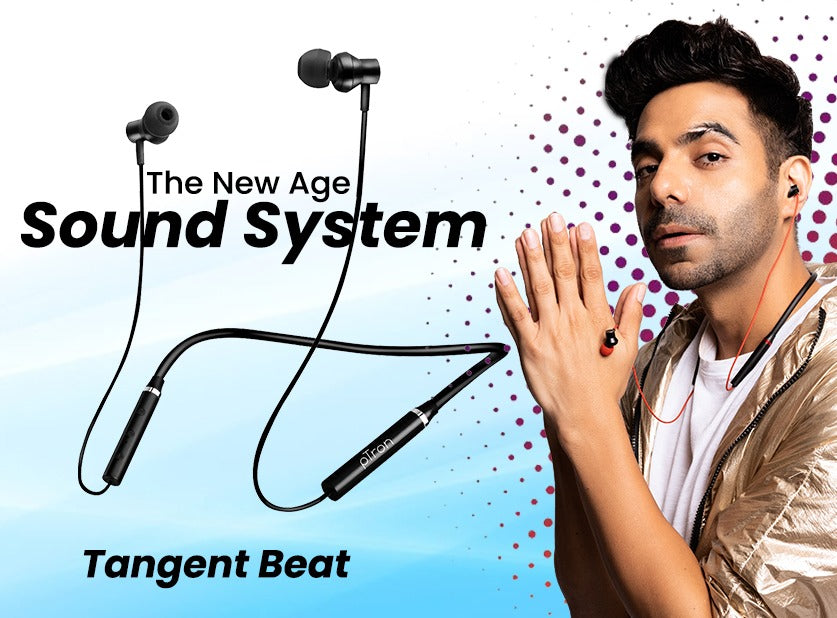 Stand Out from the crowd. Tangent Beats Hi-Fi Stereo wireless Neckband - The New Age Sound System