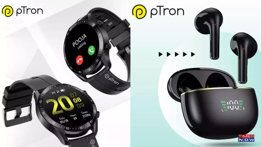 pTron Force X11 Bluetooth Calling Smartwatch with Real 24/7 Heart Rate -  pTron India