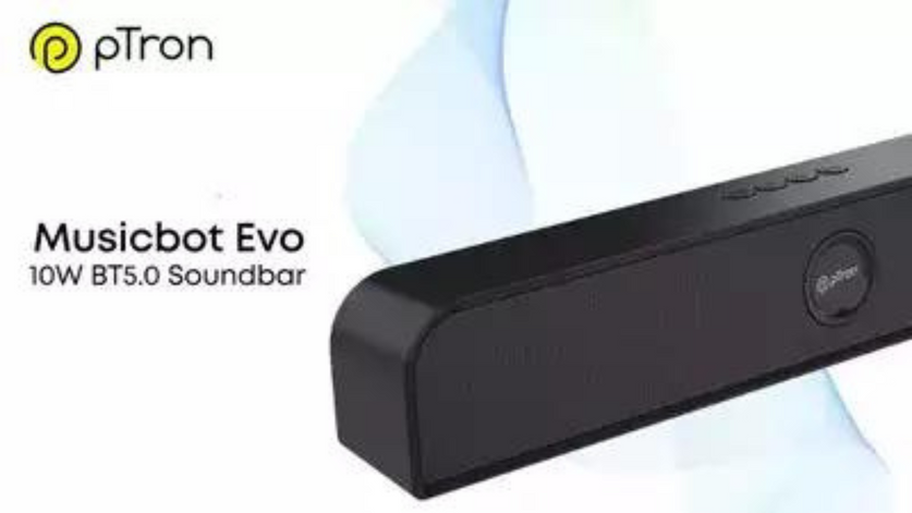 Ptron launches 'Musicbot Evo’ Soundbar at Rs 999