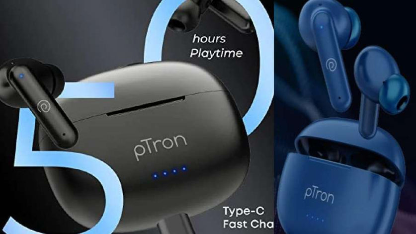Earbuds with 50-hour battery life; priced under ₹1,000.