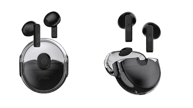 pTron Bassbuds Fute: ट्रांसपैरेंट केस के साथ लॉन्च हुआ यह ईयरबड्स, कीमत 999 रुपये