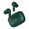 pTron Bassbuds Air In-Ear TWS Earbuds with 13mm Driver for Immersive Sound, 32Hrs Playtime, Clear Calls, Bluetooth V5.1, Touch Control, TypeC Fast Charging, Voice Assist & IPX4 Water Resistant (Green)