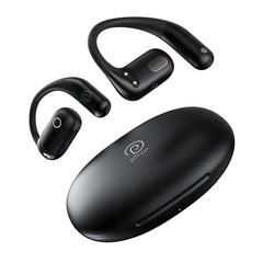 pTron Zenbuds Evo X2 Pro Open Ear Wireless Earbuds, SafeBeats Design, 4 QuadPro Mics with ENC Calls, 60H Playtime, Wraparound Audio, BT5.3 Headphones, Touch Control & Type C Fast Charging (Black)