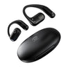 pTron Zenbuds Evo X2 Pro Open Ear Wireless Earbuds, SafeBeats Design, 4 QuadPro Mics with ENC Calls, 60H Playtime, Wraparound Audio, BT5.3 Headphones, Touch Control & Type C Fast Charging (Black)