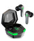 pTron Bassbuds Rush In-Ear TWS Earbuds with Mic, Gaming 40ms Low Latency, TruTalk AI-ENC Calls, 35H Playtime, Bluetooth 5.3 Headphones, Voice Assist, Type-Fast Charge & IPX4 Water Resistant (Bold Black)