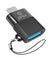 pTron Nexo USB 3.0 to Type C OTG Adaptor, 5Gbps High Speed Data Transfer, Compatible for All Type C Devices, Smartphones/Laptops/Tablets/Chargers, Sleek & Compact Design & Metal Alloy Build (Black)