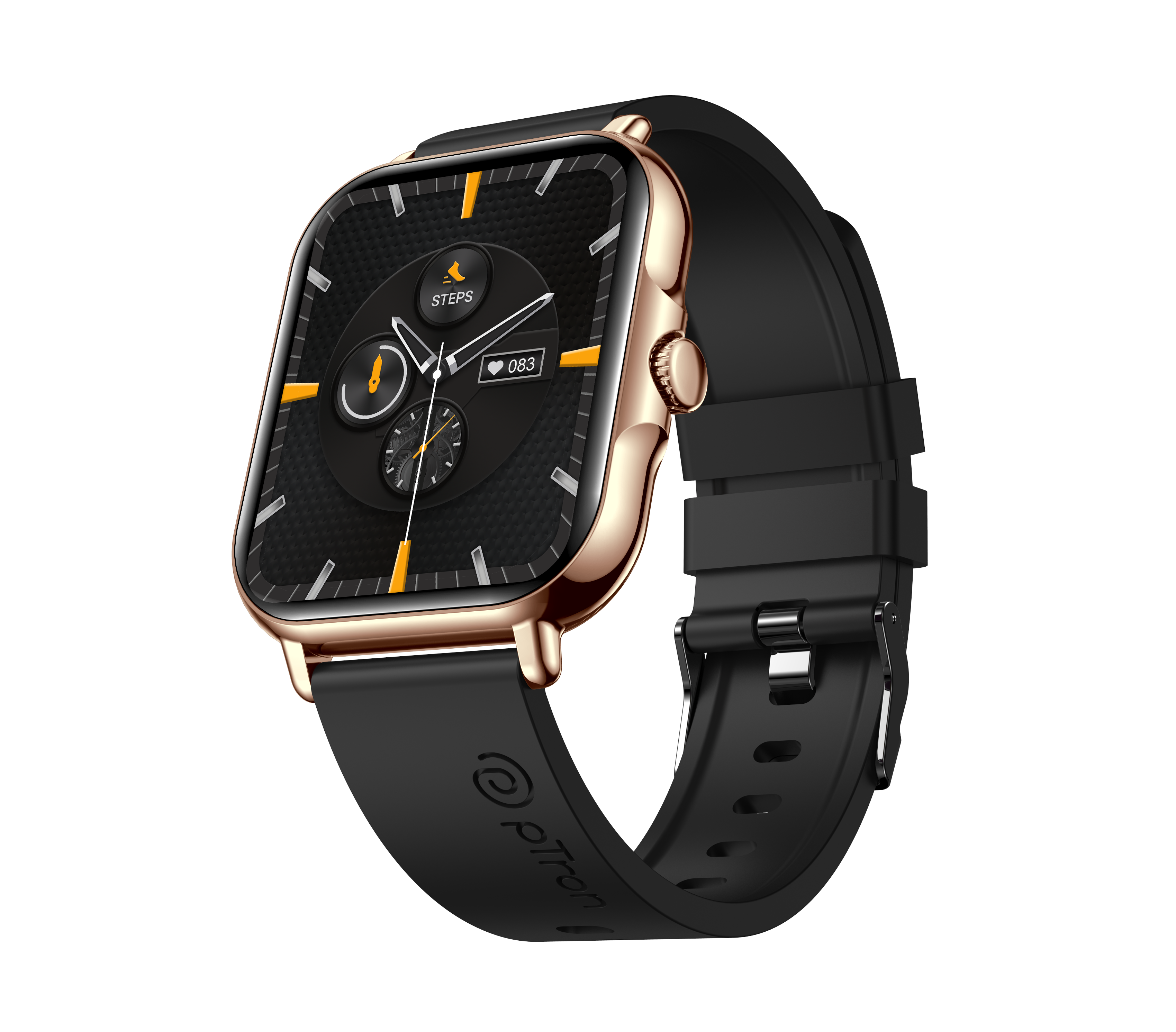 pTron Reflect Callz Smartwatch with Bluetooth Calling 4.6 cm Full