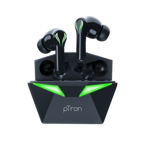 pTron Basspods Quest TWS Earbuds (Black)