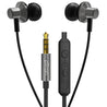 pTron Pride Lite in-Ear Wired in Ear Earphones with in-line Mic, 10mm Driver, Immersive Sound, Metal Buds, Compatible with 3.5mm Aux Port Device & 1.2m Tangle-Free Cable (Gray)