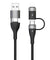 pTron Pace 4 in 1 USB Cable 1M (Black)
