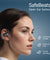 pTron Zenbuds Evo X2 Pro Open Ear Wireless Earbuds, SafeBeats Design, 4 QuadPro Mics with ENC Calls, 60H Playtime, Wraparound Audio, BT5.3 Headphones, Touch Control & Type C Fast Charging (Jet Black)