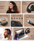 pTron Studio Evo 70hrs Playtime Wireless Over Ear Headphones with HD Mic, Low-Latency Game/Movie/Music Modes, Punchy Bass, BT5.3, Dual Device Pairing, Voice Assistant & Type-C Fast Charging (Black)
