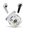 pTron Bassbuds Nyx in-Ear TWS Earbuds, Immersive Audio, Bluetooth 5.1 Wireless Headphones, HD Mic, 50ms Movie Mode, Digital Case, Type-C Fast Charging & IPX4 Water Resistant (Pearl White & Black)