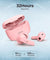 pTron Bassbuds Joy in-Ear Wireless Earbuds, Immersive Sound, 32Hrs Playtime, Clear Calls TWS Earbuds, Bluetooth V5.1 Headphone, Type-C Fast Charging, Voice Assist & IPX4 Water Resistant (Flamingo Pink)