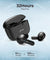 pTron Bassbuds Joy in-Ear Wireless Earbuds, Immersive Sound, 32Hrs Playtime, Clear Calls TWS Earbuds, Bluetooth V5.1 Headphone, Type-C Fast Charging, Voice Assist & IPX4 Water Resistant (Black)