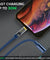 pTron Pace 30W Type-C to iOS Cable 1M (Blue)
