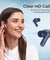 pTron Bassbuds Joy in-Ear Wireless Earbuds, Immersive Sound, 32Hrs Playtime, Clear Calls TWS Earbuds, Bluetooth V5.1 Headphone, Type-C Fast Charging, Voice Assist & IPX4 Water Resistant (Blue)