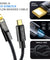 pTron Pace 30W Type-C to iOS Cable 1M (Black)