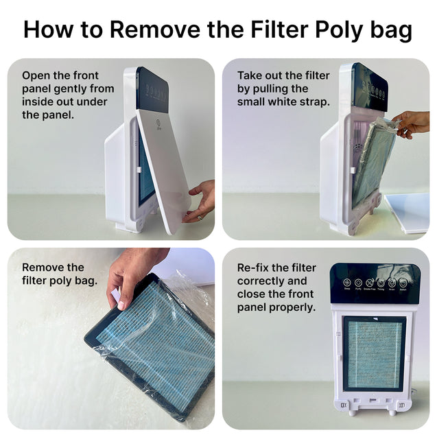 Replacement Air Filter for pTron EaseMate Air Purifier H1