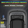 pTron Musicbot Partybox BT Speaker (Black)