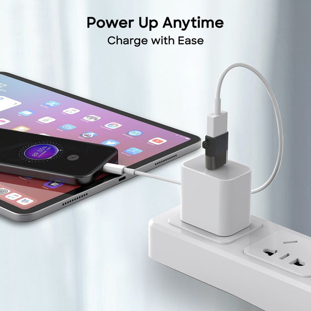 pTron Nexo USB 3.0 to Type C OTG Adaptor, 5Gbps High Speed Data Transfer, Compatible for All Type C Devices, Smartphones/Laptops/Tablets/Chargers, Sleek & Compact Design & Metal Alloy Build (Black)
