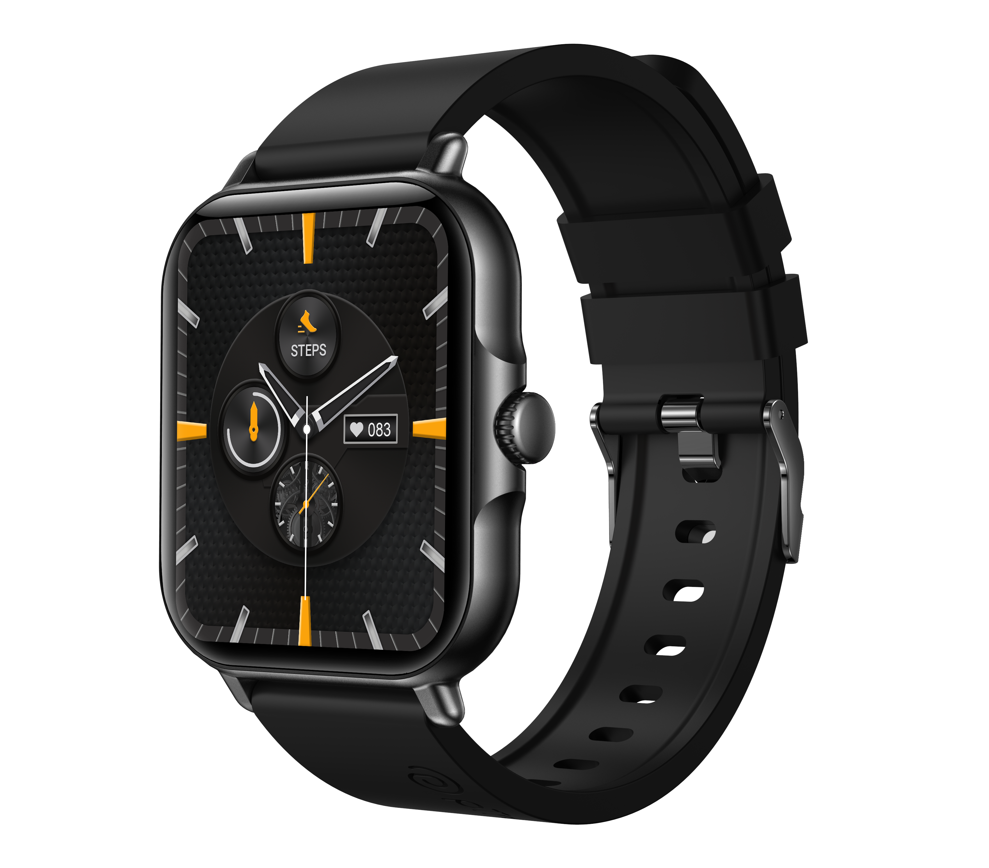 pTron Reflect Callz Smartwatch with Bluetooth Calling, 4.6 cm Full Tou -  pTron India