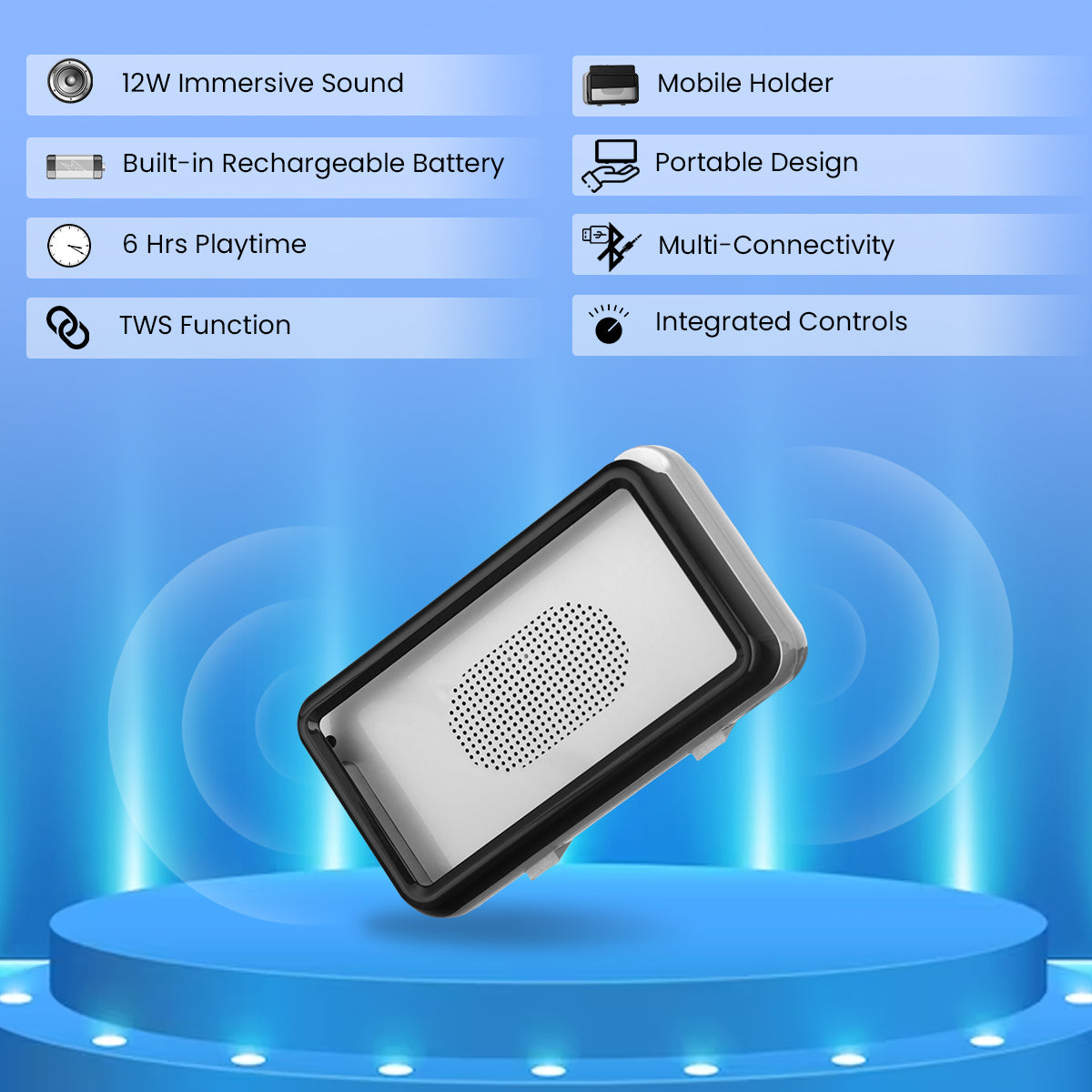Protron pTron Fusion Go Plus BT Speaker - pTron India