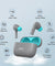 pTron Bassbuds Neo TWS Earbuds, HD Mic & TruTalk AI-ENC Calls, Immersive Sound, Game/Music Modes, 35H Playtime, in-Ear Bluetooth 5.3 Headphones, Type-C Fast Charging & IPX5 Water Resistant (Smoke Grey)