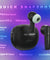 pTron Basspods Mojo TWS Earbuds (Black)