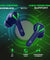 pTron Bassbuds Jade Truly Wireless Earbuds, 40ms Gaming Low Latency TWS, Stereo Calls, 40Hrs Playtime, Punchy Bass, in-Ear Bluetooth Headphones, Fast Type-C Charging & IPX4 Waterproof (Blue)
