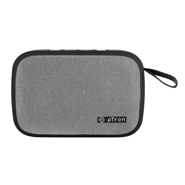 pTron Sonor Evo 5W Mini Bluetooth Speaker with 6Hrs Playtime, Immersive Sound, 40mm Driver, Bluetooth v5.1 with Strong Connectivity, Portable Design, Integrated Music & Call Control (Black)