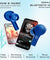 pTron Basspods Buds Plus AI-ENC TWS Earbuds (Blue)
