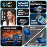 pTron Basspods Buds Plus AI-ENC TWS Earbuds (Blue)