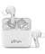 pTron Basspods Buds Plus AI-ENC TWS Earbuds (White)