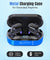 pTron Bassbuds Indie TWS Earbuds with Mic (Blue & Black)