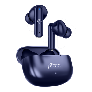 pTron Bassbuds Joy TWS Earbuds (Blue)