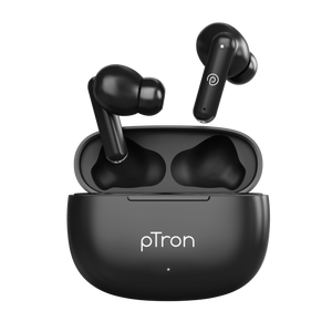 pTron Bassbuds Joy TWS Earbuds (Black)