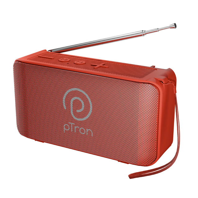 pTron Musicbot Groove Bluetooth Speaker (Red)