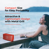 pTron Musicbot Groove Bluetooth Speaker (Red)