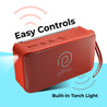 pTron Musicbot Groove Bluetooth Speaker (Red)