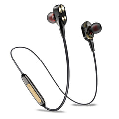 pTron BT Boom 4D Earphones - Gold/Black
