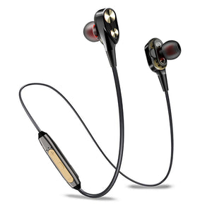 pTron BT Boom 4D Earphones - Gold/Black