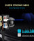 pTron BT Boom 4D Earphones - Gold/Black