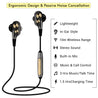 pTron BT Boom 4D Earphones - Gold/Black