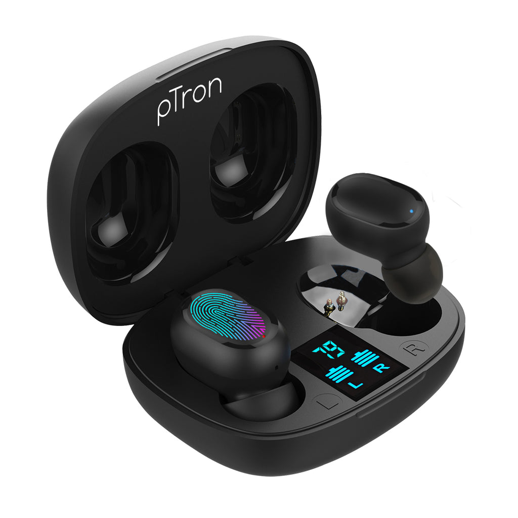 pTron Bassbuds Pro in-Ear True Wireless Bluetooth 5.0 Headphones with ...