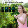 pTron Pulse Fitness Band with Heart Rate Monitor, 0.96” Color Touch Display, IP67 Waterproof, 5-7 Days Run-time, Pedometer, Sleep Monitor, Blood Pressure, Sedentary Remind (Gold & Black)